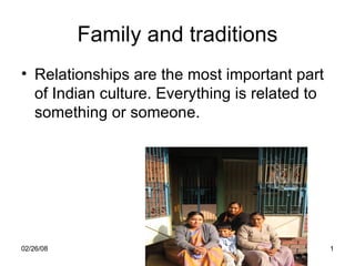 Family and traditions ,[object Object]