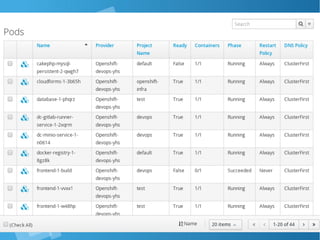 CloudForm Management
 