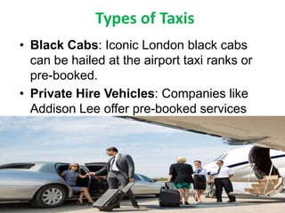Airport Taxi In London London Airport Transfers PPT airport-taxi-in-london-london-airport-transfers-ppt
