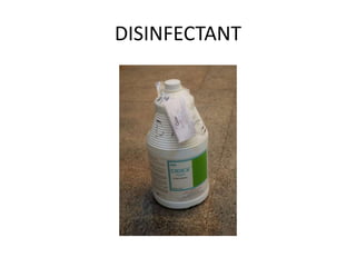 DISINFECTANT
 