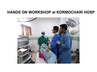 HANDS ON WORKSHOP at KORMOCHARI HOSP
 