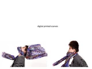 digital printed scarves