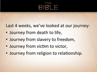 The Journey From Darkness To Light Slides, 3/31/13 | PDF
