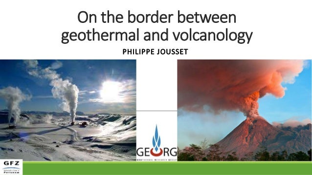 Dr Philippe Jousset Plenary Session - 