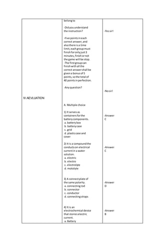 Detailed lesson plan in Automotive by: jovanni | DOCX