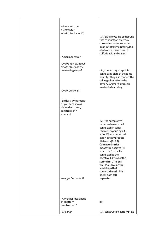 Detailed lesson plan in Automotive by jovanni