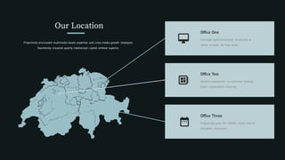 Proactively envisioned multimedia based expertise and cross-media growth strategies.
Seamlessly visualize quality intellectual capital without superior.
Office One
Leverage agile frameworks to provide a
robust synopsis for high level.
Office Two
Iterative approaches to corporate strategy
foster collaborative thinking.
Office Three
Organically grow the holistic world view of
disruptive innovation.
Our Location
 