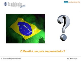 O Brasil é um país empreendedor? 