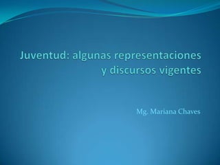 Mg. Mariana Chaves
 