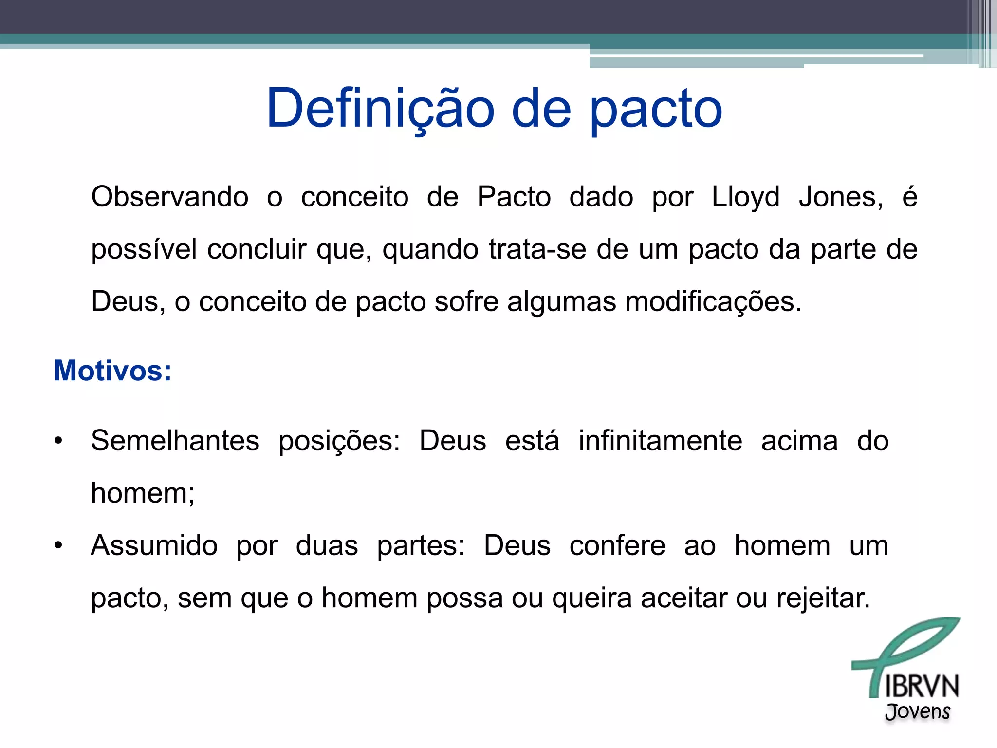 Comprometimento de ambos os lados  a cumprir certas exigências ou promessas feitas sobre as bases de certas condições.Jovens