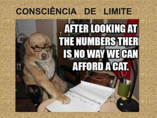 CONSCIÊNCIA DE LIMITE
 