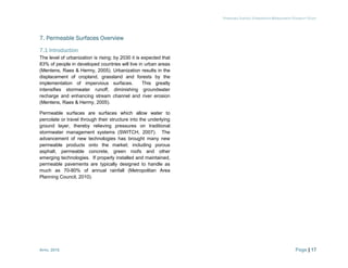 Jovian Design - Permeable Surface Stormwater Management Feasibility ...