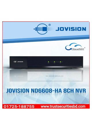 Jovision jvs-nd6608-hd NVR 8 Ch