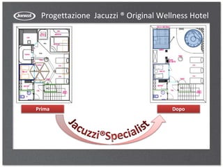 Progettazione Jacuzzi ® Original Wellness Hotel
Prima Dopo
 