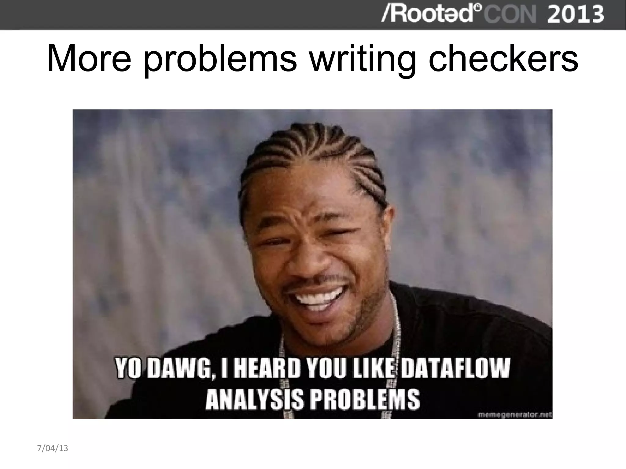 More problems writing checkers




7/04/13
 