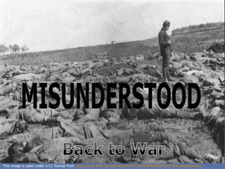 Traumatic Neurosis of War This image is used under a CC license from  http://www.flickr.com/photos/45374110@N04/4580021276/in/photostream/ 