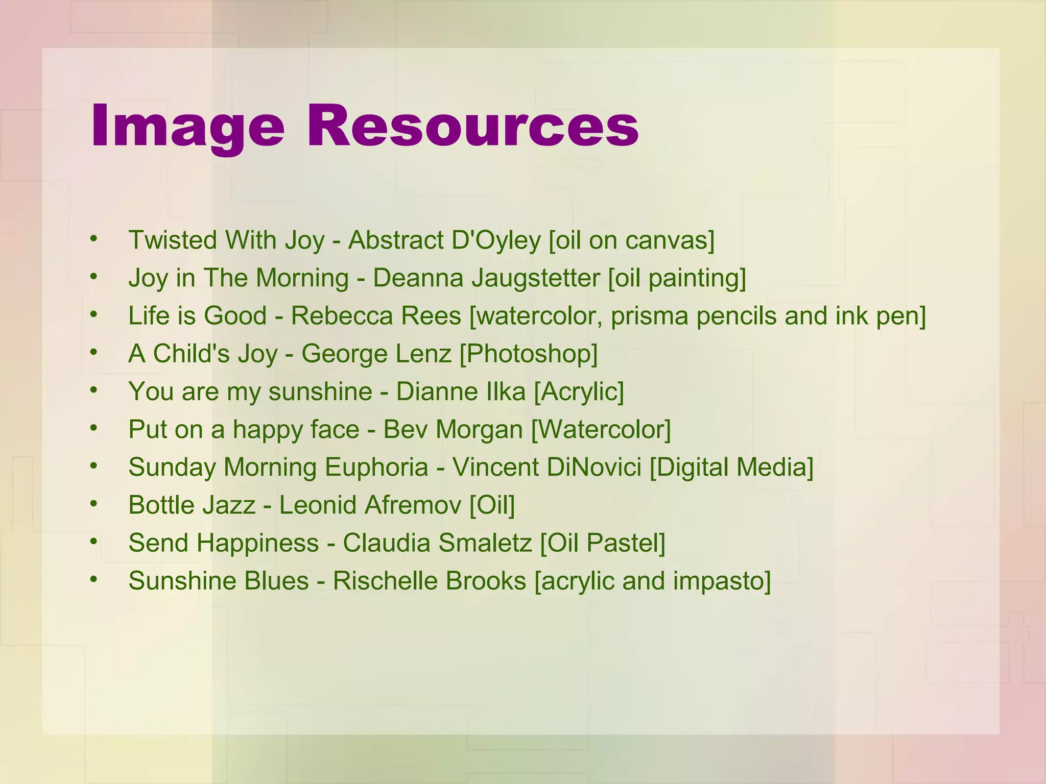 Student Example: Joy | PPT