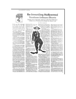 Reinventing Hollywood by Joyce Schwarz 
