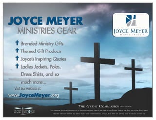 Joyce Meyer Ministries Informational Packet