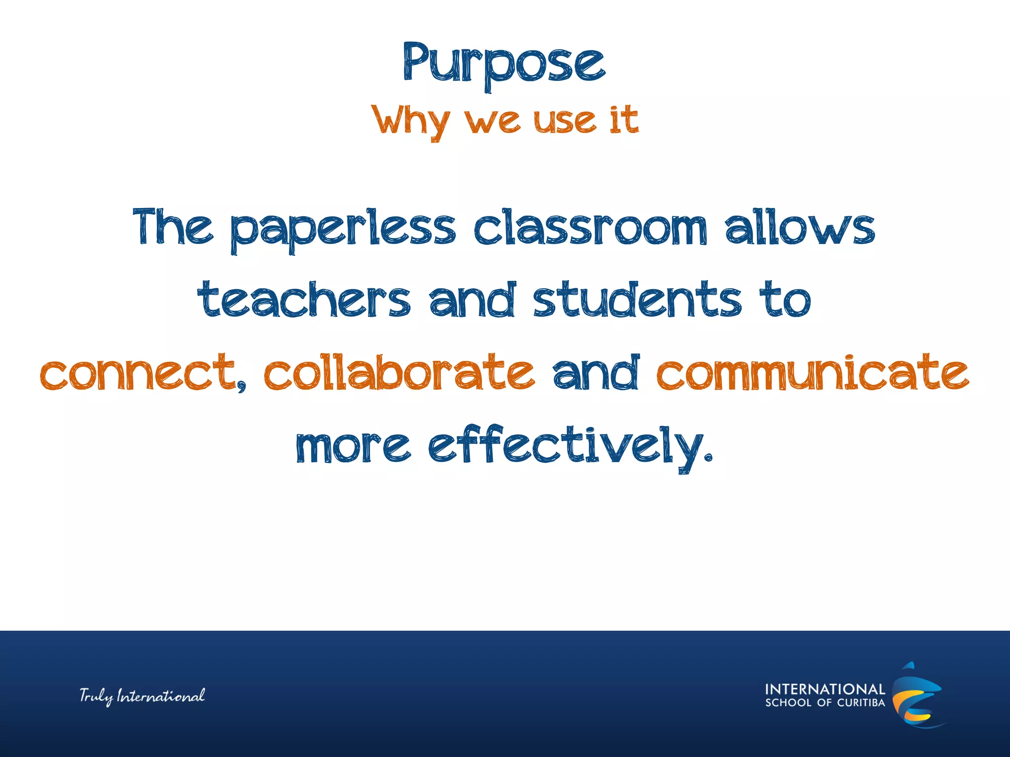 Creating a Paperless Classroom | PDF