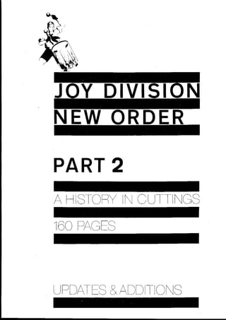 Joy division new order - a history in cuttings part 2