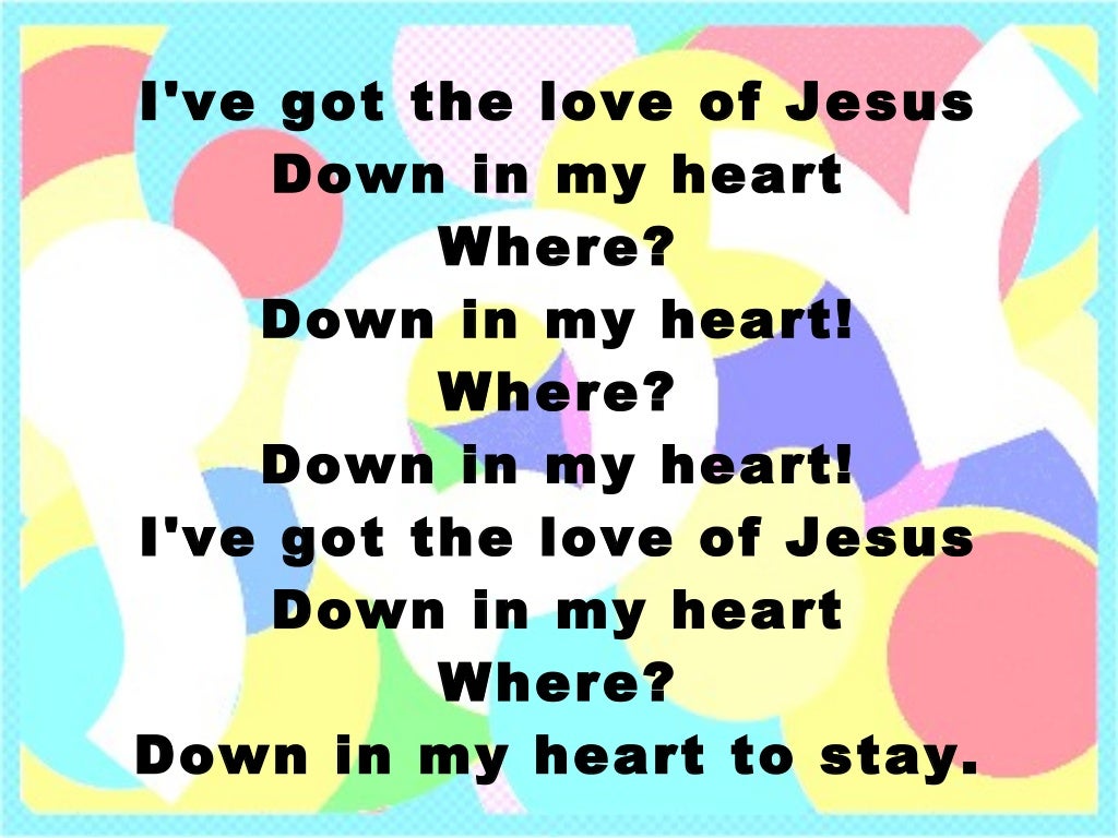 Joy Down In My Heart