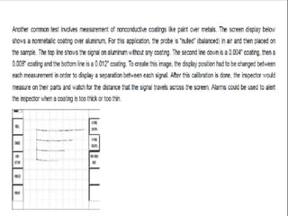EDDY CURRENT TESTING