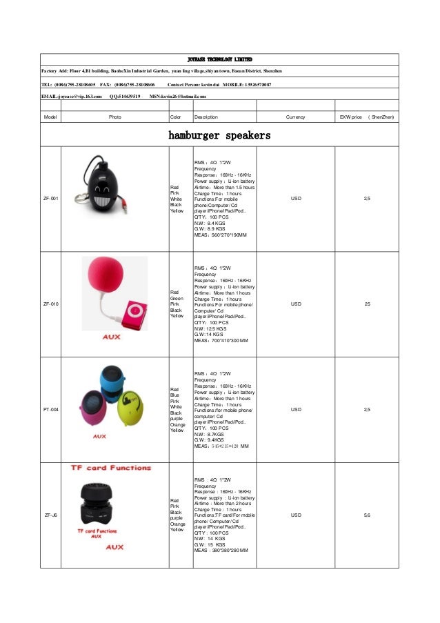 joyease new hotsale quotation sheet