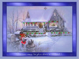 Joyeuses fêtes noël et jour de l'an