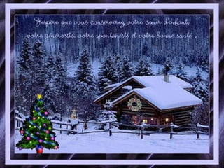 Joyeuses fêtes noël et jour de l'an