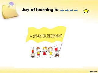 Joy of learning to
 