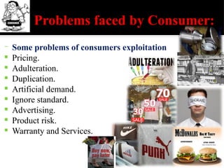 Problem Due Consumer Exploitation CONSUMER IS THE KING/ CUSTOMER IS THE KING - BUYING BEHAVIOUR | PPTX