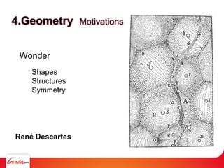 4.Geometry Motivations
René Descartes
Wonder
Shapes
Structures
Symmetry
 