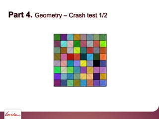 Part 4. Geometry – Crash test 1/2
 