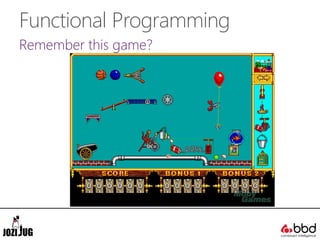 Functional Programming
Remember this game?
 