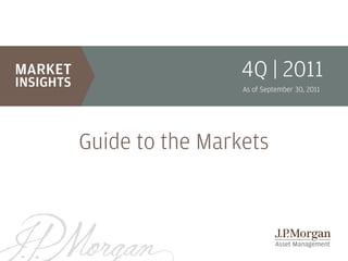 4Q | 2011
                 As of September 30, 2011




Guide to the Markets
 