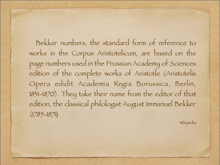 corpus aristotelicum online