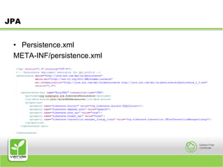 JPAPersistence.xmlMETA-INF/persistence.xml