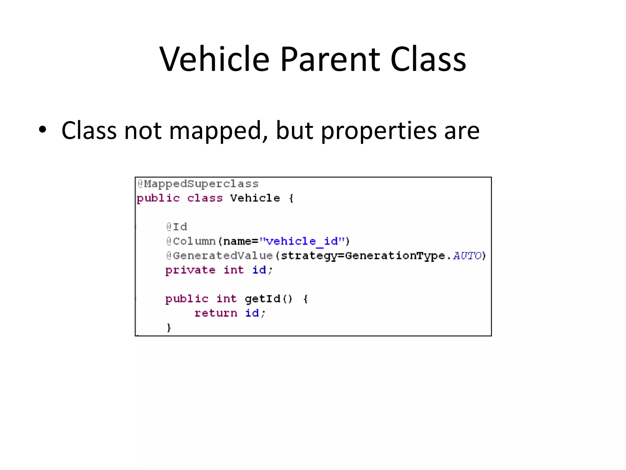 JPA and Hibernate