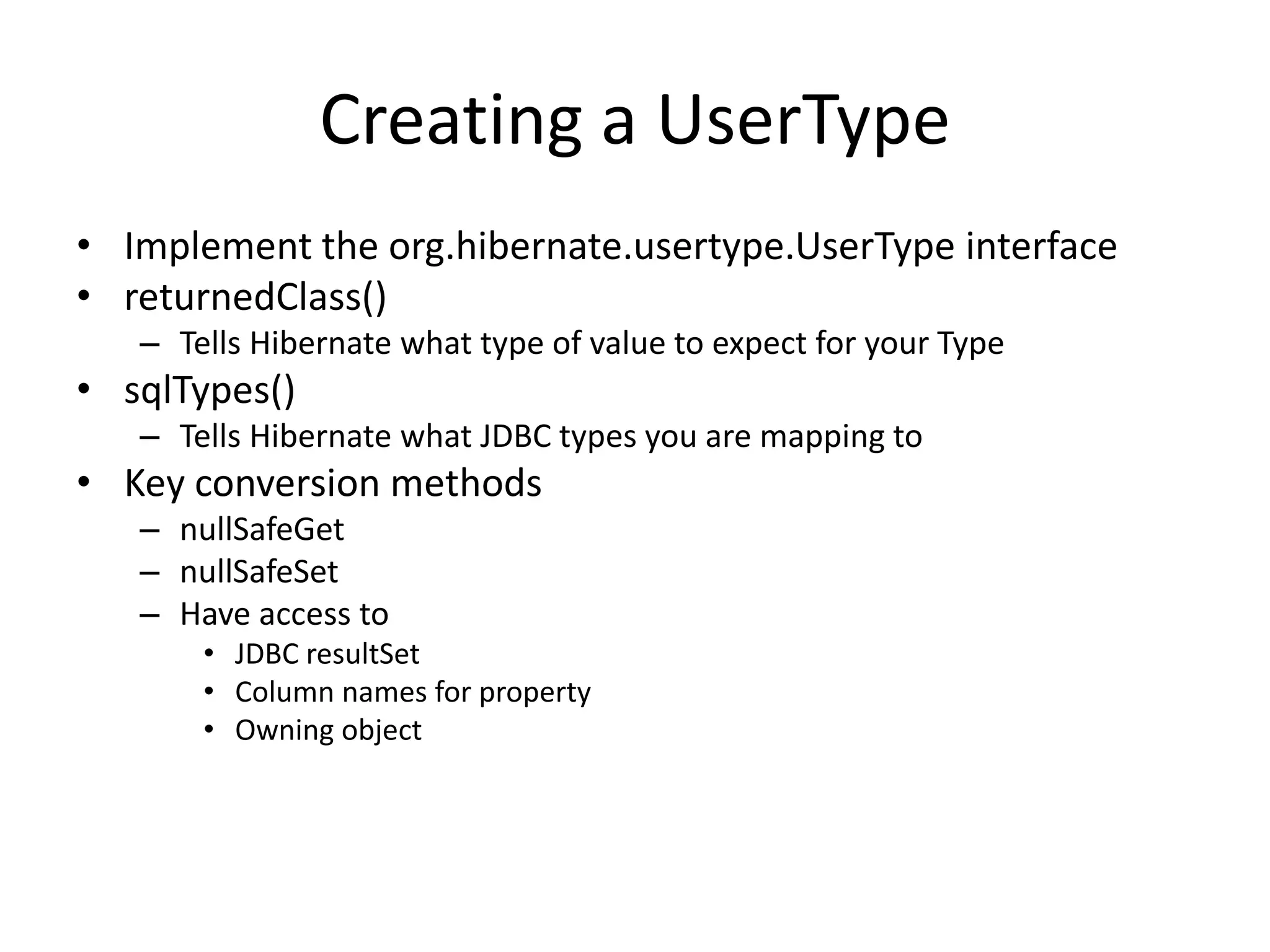 JPA and Hibernate