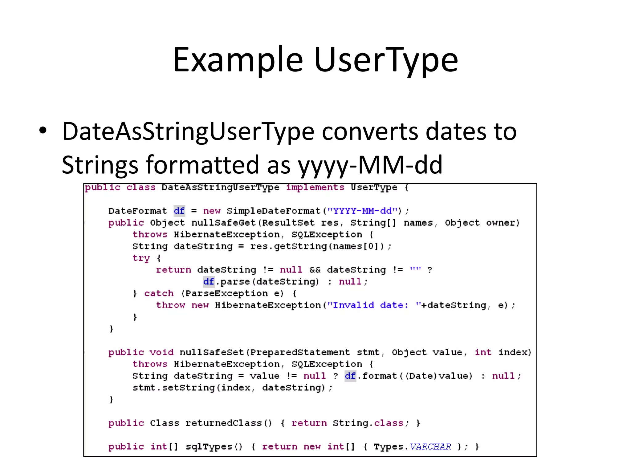 JPA and Hibernate
