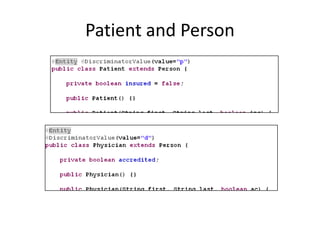 JPA and Hibernate