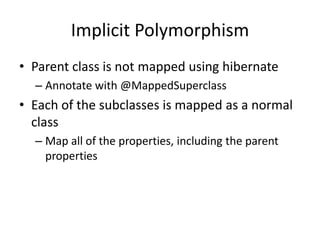JPA and Hibernate