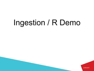 Ingestion / R Demo
 