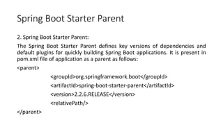 Spring data jpa are used to develop spring applications | PPT