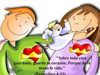 ~ Como esté dentro de tí- la raíz del amor-, decía San Agustín, ninguna cosa sino el bien podrá salir de tal raíz ~