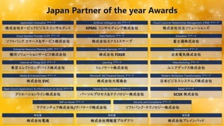 Application Innovation アワード Cloud Customer Relationship Management (CRM) アワードArtificial Intelligence (AI) アワード
Cloud Solution Provider (CSP) アワード Education アワードData Platform アワード
Enterprise Resource Planning (ERP) アワード Government アワードFinancial Services アワード
Internet of Things (IoT) アワード Manufacturing アワードLearning アワード
Media & Entertainment アワード Modern Workplace Transformation アワードMicrosoft 365 Powered Device アワード
Open Source Applications & Infrastructure on Azure アワード Retail アワードPartner Seller Excellence アワード
SAP on Azure アワード Security and Compliance アワード
特別賞 特別賞特別賞
 