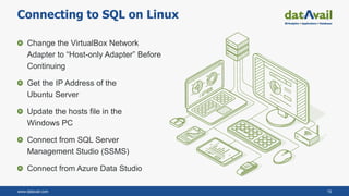 SQL on Linux | PPT
