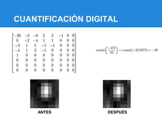CUANTIFICACIÓN DIGITAL
ANTES DESPUÉS