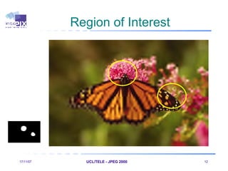 Region of Interest 28/05/09 UCL/TELE - JPEG 2000    